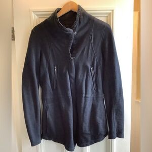 EUC Prana Breathe Zip Front 100% Organic Cotton  Jacket/ Sweater XS